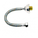 Flexível Trançado Inox 1/2X60cm Cromado Esteves