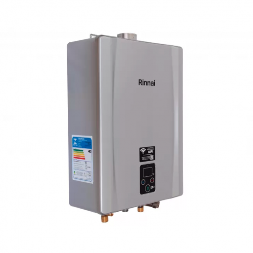 Aquecedor a Gás E21 GLP Prata Rinnai