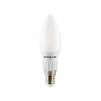 Lâmpada Filamento Fosca E14 3W 6500K Luz Branca Ourolux
