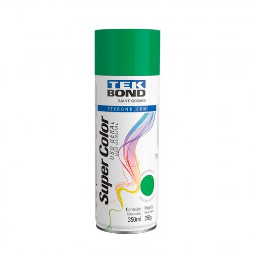 Tinta Spray Uso Geral Brilhante 350 Ml 250G  Tekbond