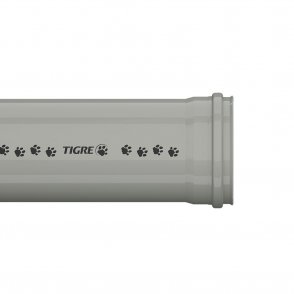 Tubo PVC Esgoto Série R 75mm 6m Tigre